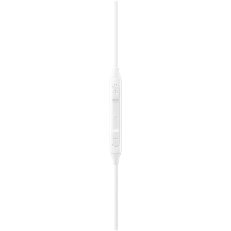 Samsung Stereo Type-C Earphones Sound By AKG with Microphone, Wired Headset, Two-Way Speaker, ‎Tangle-Free Cord, 3 Button Media Control, Universal Compatibility, Lightweight, Fabric - White