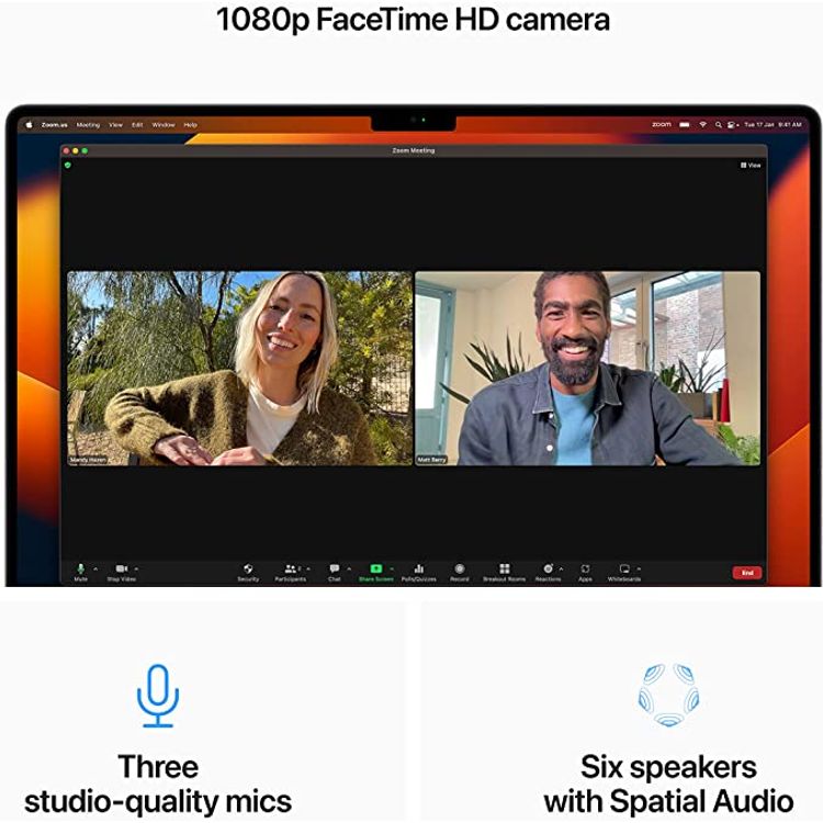 Apple 2023 MacBook Pro laptop with M2 pro chip:16.2inch - Space Gray - Arabic/English - 1TB