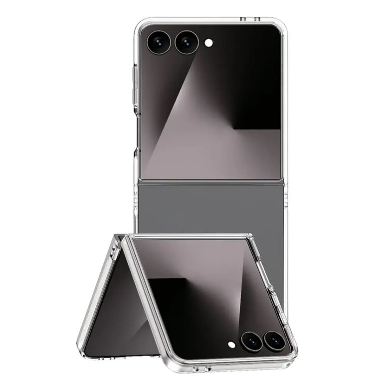 Green Lion Delgado PC Case for Z Fold 7, Comfortable Grip, Ultra-Lightweight, Enduring Clarity, Slim Design, Anti-Scratch - Clear