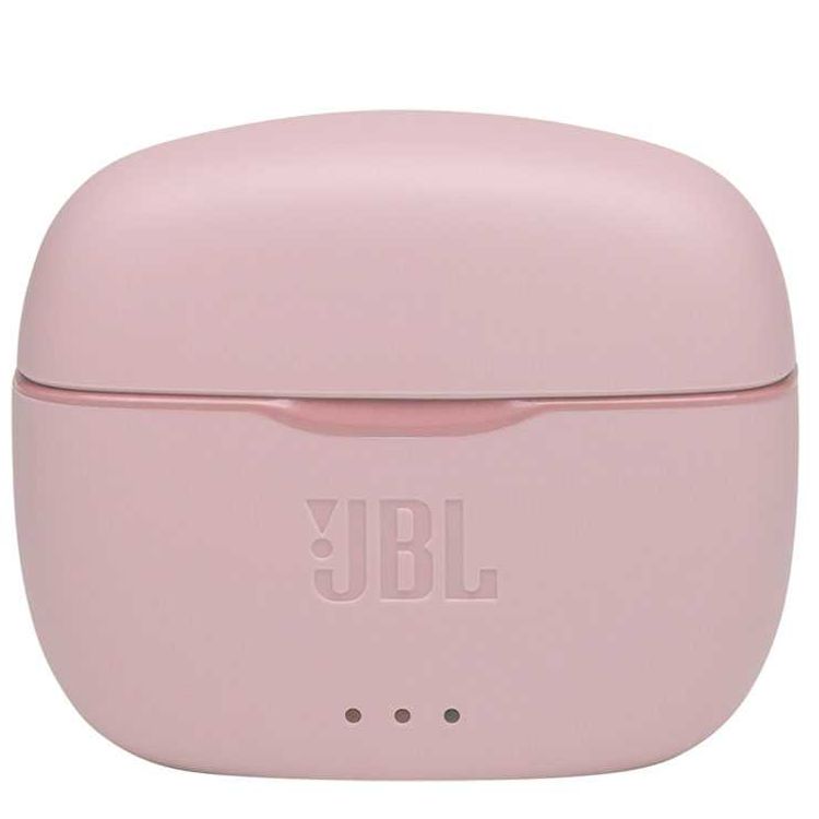 JBL T215 TWS True Wireless In-Ear Earbuds, Pure Bass Sound, Bluetooth Headphones 25H Battery , Dual Connect, Compatible with Android and iOS - Pink