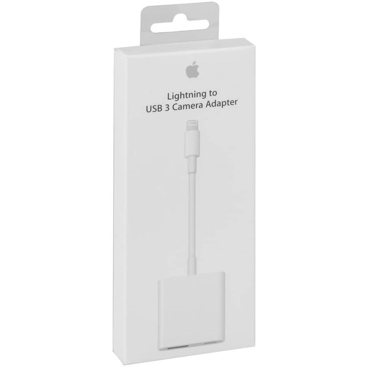 Apple Lightning to USB 3 Camera Adapter - White