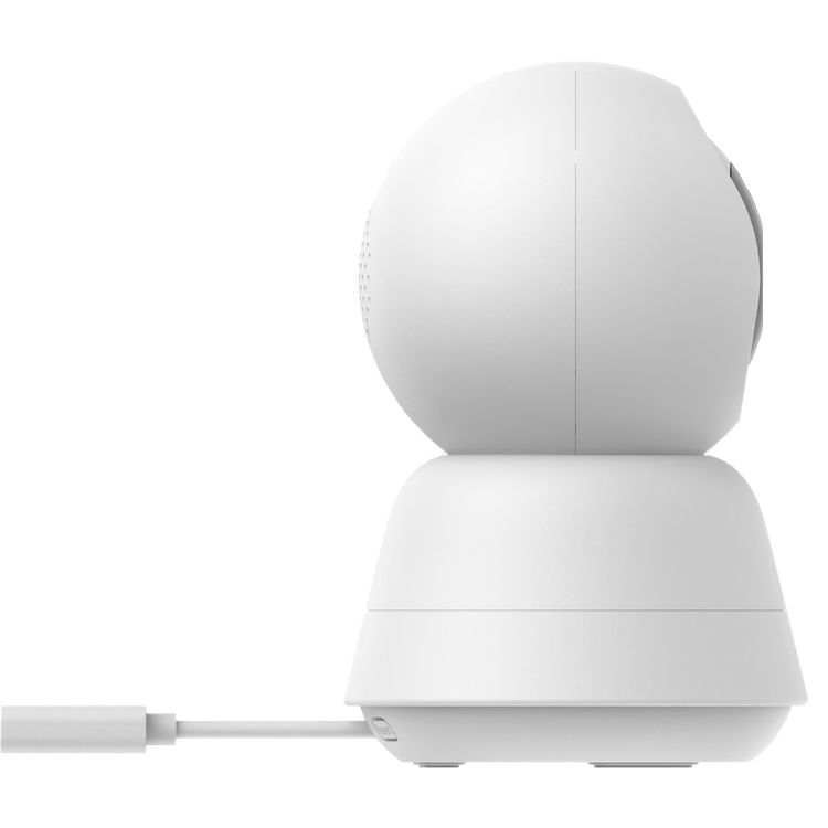 Powerology Monitor & App Baby Camera with Blue & Pink Covers, 1920 × 1080 Pixels Resolution, Night Vision, Type-C Charging Interface, Built-in Lullabies - White