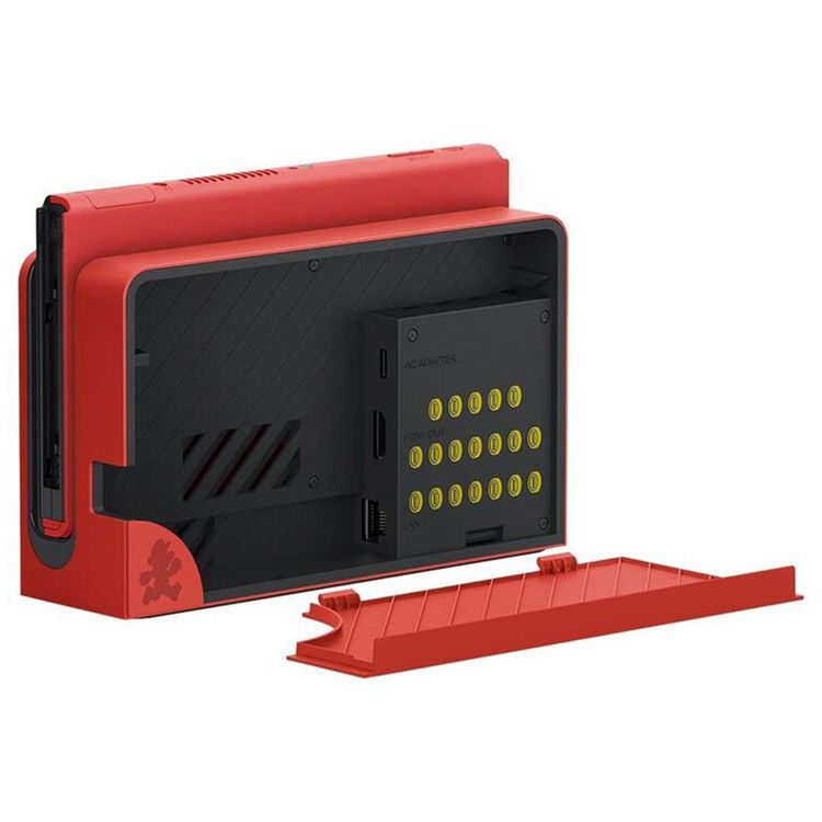 Nintendo Switch OLED - Mario RED Edition Console + FR-TEC Peluche Super Mario 22cm (Bundle) - Red