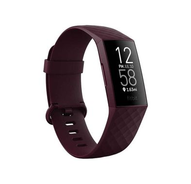 Fitbit Charge 4 Fitness and Activity Tracker ( NFC ) SE with Built-in GPS, Health & Fitness Tracker, 24/7 Heart Rate, 7-Day Battery Life Rosewood/Rosewood