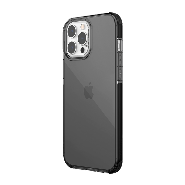 X-Doria Raptic Clear Case with Sleek Design Compatible for iPhone 13 Pro Max (6.7") Anti-Scratch, Easy Access to All Ports, 6ft Drop Tested, Shock Absorbing Rubber Protection Back Cover Suitable with Wireless Charging