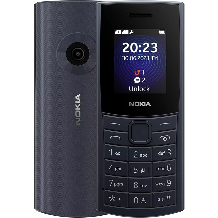 Nokia 110 4G TRA Version (2023), Dual Sim, 32GB/4GB, Nano Sim - Midnight Blue