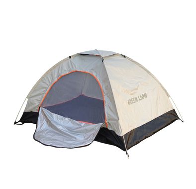 Green Lion GT3-PLUS Camping Tent, Compact & Foldable Design, 2-3 Person Capacity, Windproof Rope, UV Protection, Ventilated Mesh