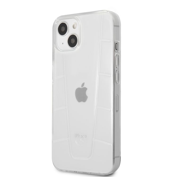 CG MOBILE Mercedes Benz Gradient Embossed 2 Case Compatible for iPhone 13 (6.1") Easy Access to All Ports, Anti-Scratch, Shock Absorption