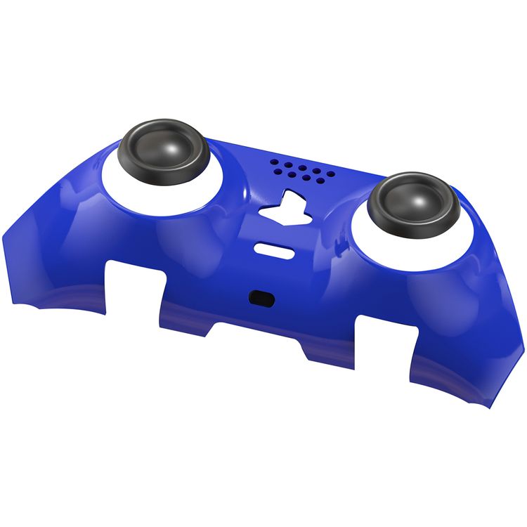 Porodo Gaming Decorative Panel Combo for PS5 Edge Controller, High-Quality Plastic Material, Personalized Design, Dust & Sweat Resistant, 2-in-1 Combo - Blue + Camouflage