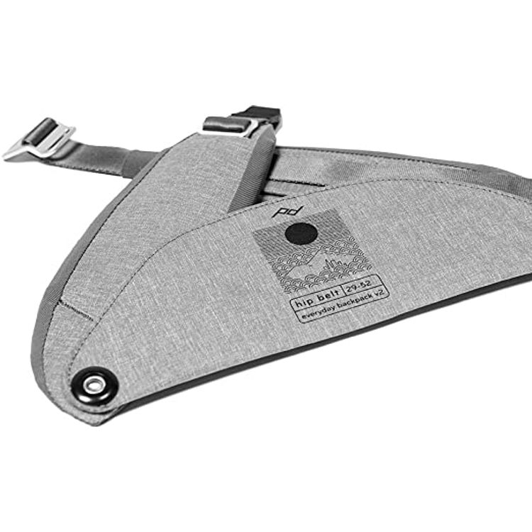 حقيبة حزام بيك ديزاين لحقائب الظهر والركض، BEDHB-52-AS-2 - رماد - 8.2 بوصة