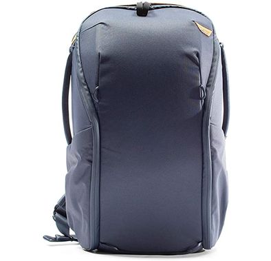 Peak Design Everyday Backpack 20L Zip, BEDBZ 20 MN 2, Medium - Midnight Blue - Ash - 8.2 Inch
