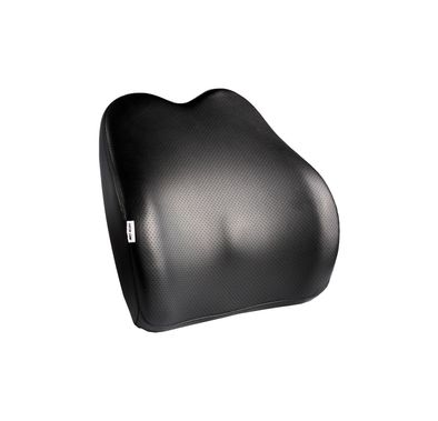 Green Lion Car Seat Back Cushion with Unique Design, Premium Quality, Memory Foam - Black