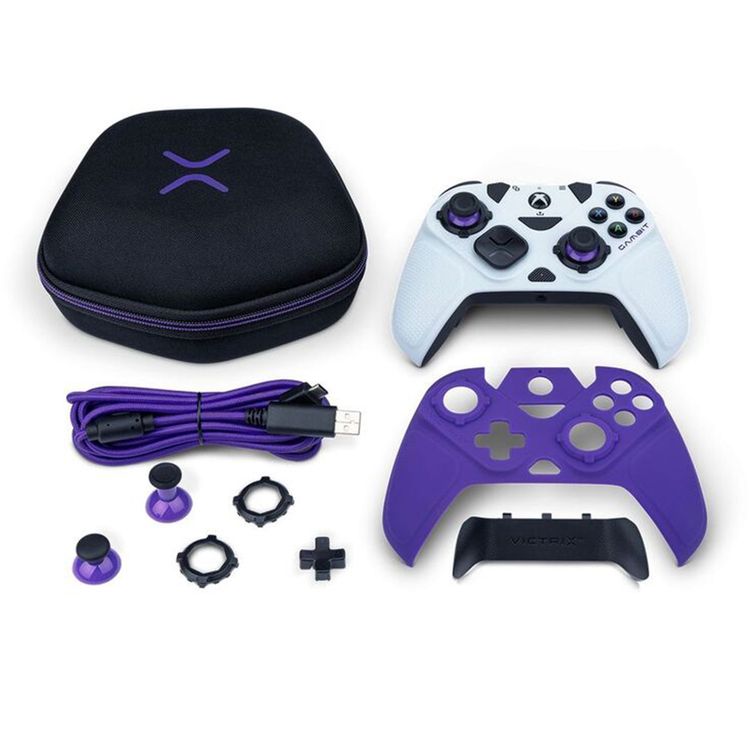 PDP Victrix Gambit Dual Core Tournament Controller - White