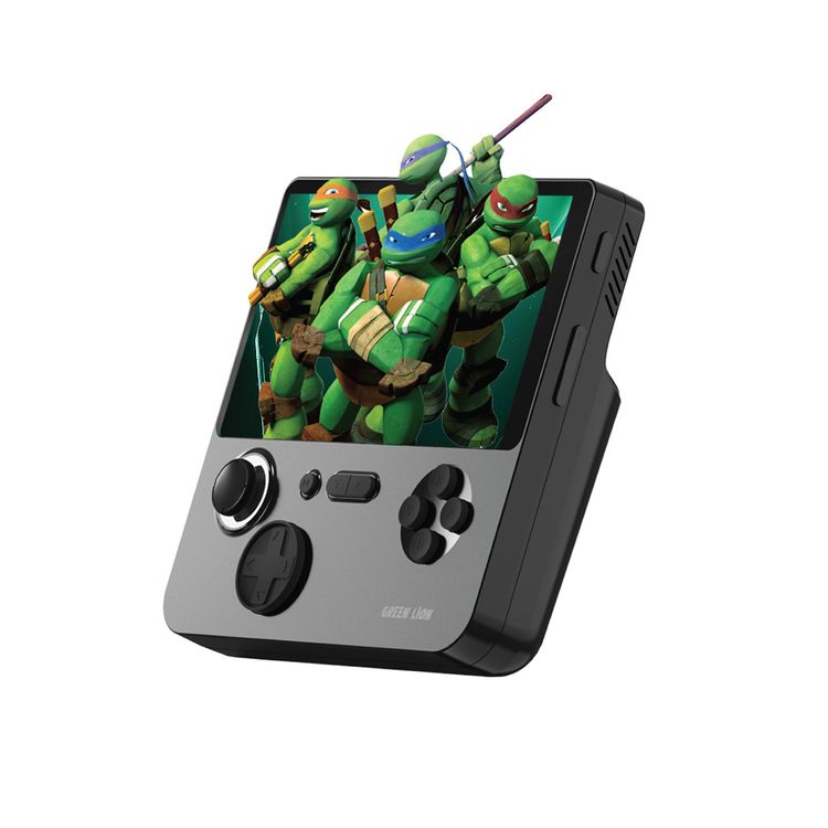 Green Lion GP PRO 5 E5 Handled Game Console, Bidirectional Charging, Type-C Port, Holding Braket, 22W Fast Charging, HDMI Output TV - Balck