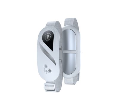 Green Lion Rapid Heat Menstrual Heating Pad with Real-Time Display, 3-Seconds Heat-Up, 4 Heating Modes, 4 Hours Working Time, 30 Minutes Auto Shut-Off, 4000mAh Battery Capacity, 70-120cm Adjustable Belt, Advanced Thermal Conduction Alloy, USB-C Charging Port, Silent Operation - White