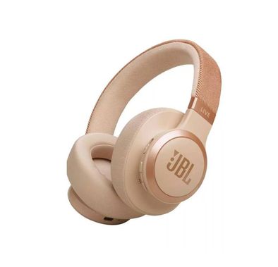 JBL Live 770NC Wireless Over-Ear Noise Cancelling Headphones, 65h Battery Life, 3h Charging Time, Bluetooth 5.3, Comfort-Fit Fabric Headband, True ANC, Personi-Fi 2.0 - Sandal