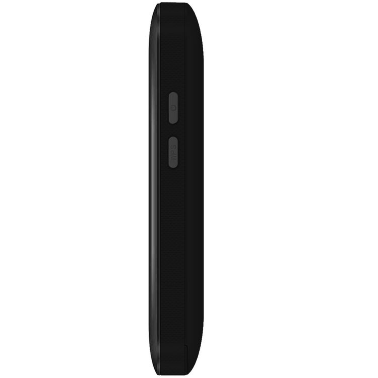Porodo 4G Wireless Pocket Router with Secure Encryption, 10 Connected Devices, 3000mAh Battery Capacity, 8.5 Hours Working Time, Type-C Charging Port, WiFi 6 Standard, Lightweight and Portable - Black