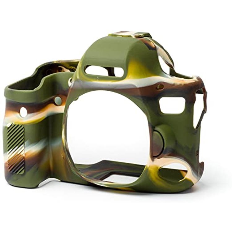 Easy Silicon Cover Case for Canon 6D Mark II with LCD Protect Film - Camouflage