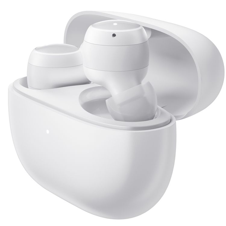 Xiaomi Redmi Buds 3 Lite Earphones, Dual-Microphone Noise Cancellation, Low Latency, Type-C Charging Port, 10 m Communication Range - White