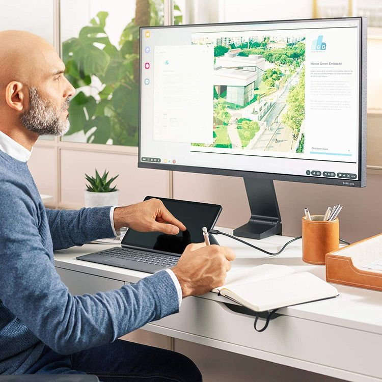 Samsung Galaxy Tab S6 with S Pen SM-T860 10.5" inch Display 6GB RAM / 128GB ROM, 7040 mAh Long-Lasting Battery, 15W Fast Charging, 8MP Front & 13MP Rear Camera, Tablet with Fingerprint Sensor  (Wi-Fi ) - Gray