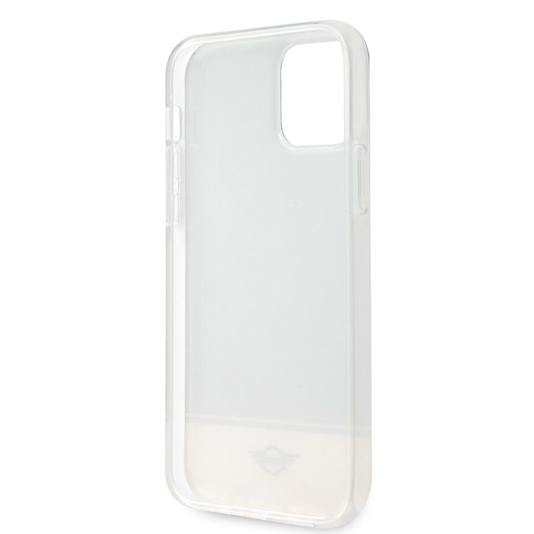 CG Mobile Mini Cooper PC/TPU Bottom Stripe Hard Case, Easy Access to All Ports, Shock-Absorption, Anti-Scratch, for  iPhone 12 Mini ( 5.4" )