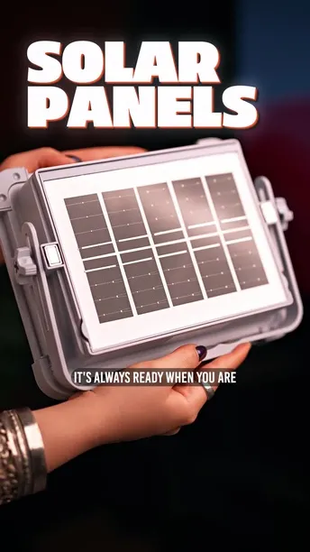 Porodo Sunlite Solar-Powered Rechargeable Outdoor LED Light with 5 Lighting Modes in UAE | White | (PDQTS100WH)