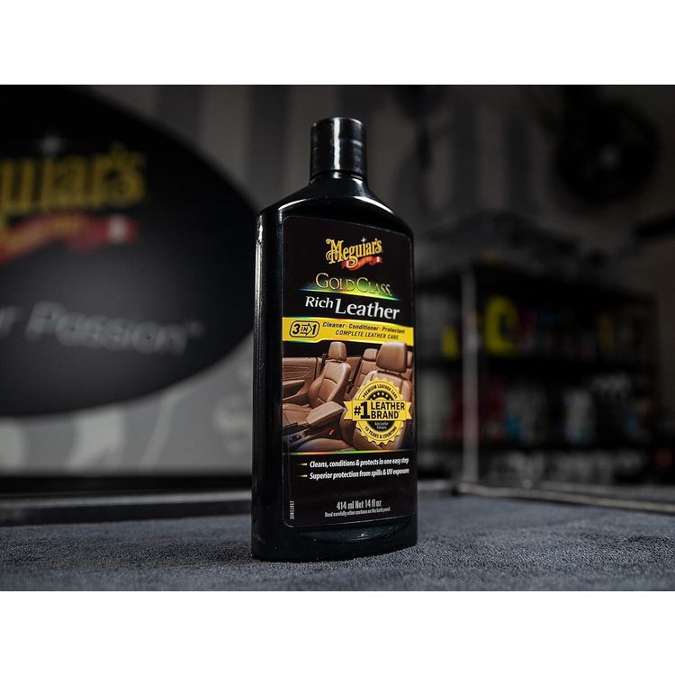 Meguiar’s Gold Class Rich Leather Lotion, Lotion, 414ml