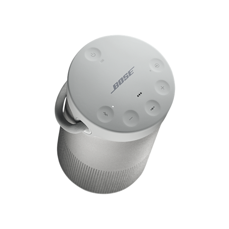 Bose Portable Speaker SoundLink Revolve Plus Bluetooth Speaker with Handle, Immersive Sound, Water Resistant, 16-hours Battery Life -  Luxe Gray