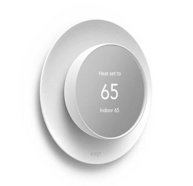 Elago Satellite Wall Plate Cover Plus for Nest Thermostats 2020 - White