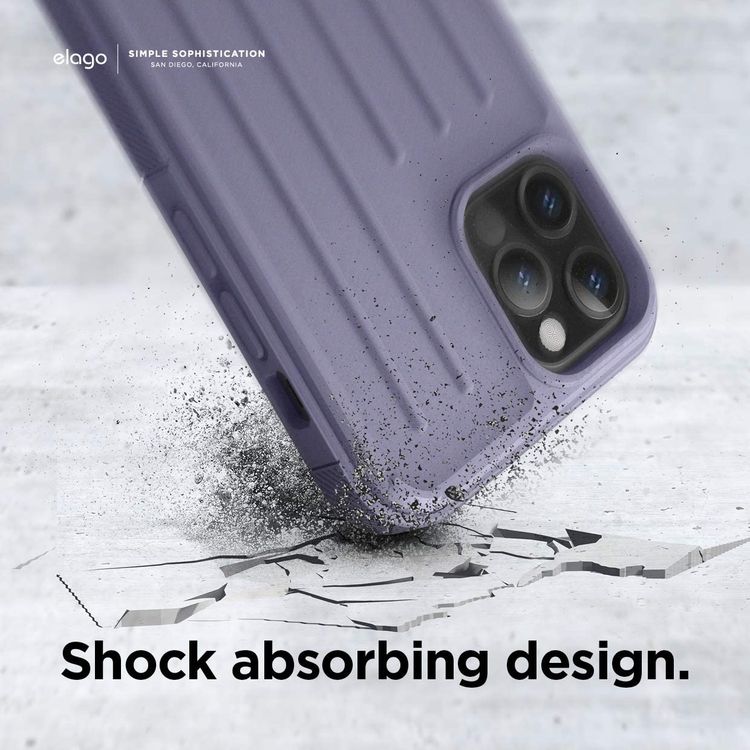 Elago Armor Case for iPhone 12 Pro Max (6.7") - Lavender Grey