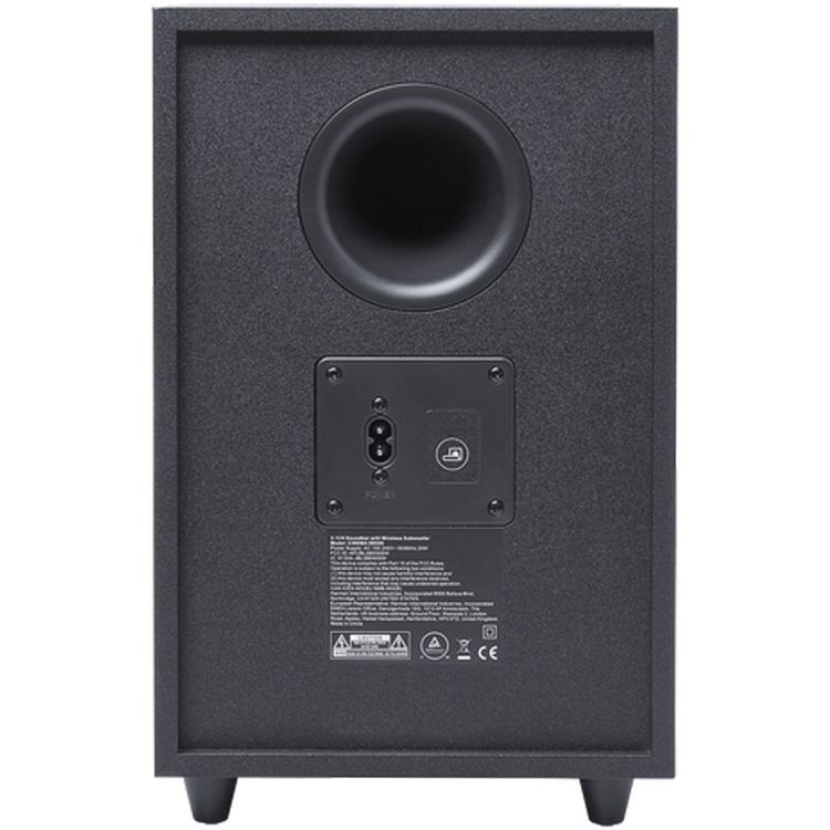JBL SB550 3.1 Channel Soundbar Wireless Speaker, 250W Speaker, Type A Port, Dolby Audio Embedded, Bluetooth 5.3 - Black