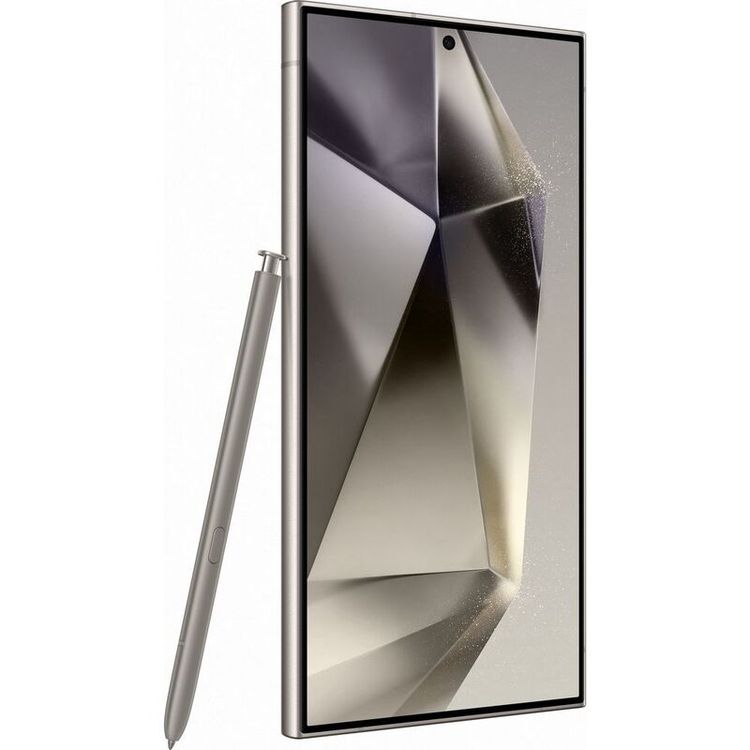 Samsung Galaxy S24 Ultra Smartphone with 5G Network Technology, Built-in S Pen, 6.8" Dynamic AMOLED 2x Display, 12GB RAM, 512GB Capacity, 200MP Camera Resolution, Octa-Core Processor, Dual eSim, Long-lasting Battery - Titanium Gray