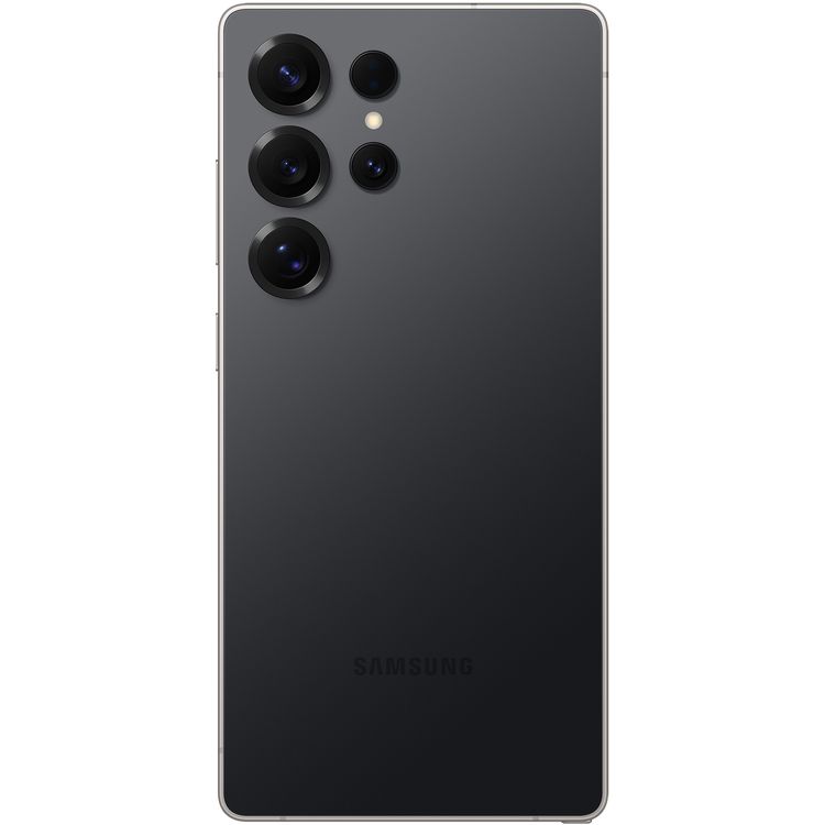 Samsung Galaxy S25 Ultra with 512GB Capacity, 6.8-inch Screen Size, Octa-Core CPU, 5G Network Technology, Rounded Design, 50MP Rear Camera, Middle East Version - Titanium Black