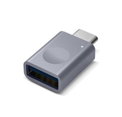Elago Micro Aluminum USB-C to USB 3.0 Adapter Compatible with USB Type-C Interface | Compact & Portable USB 3.0 Superspeed | Up to 5 GBPS Data Transfer Speed - Dark Gray