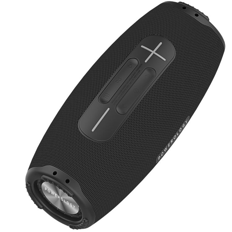 Powerology Phantom Wireless Bluetooth Speaker - Black
