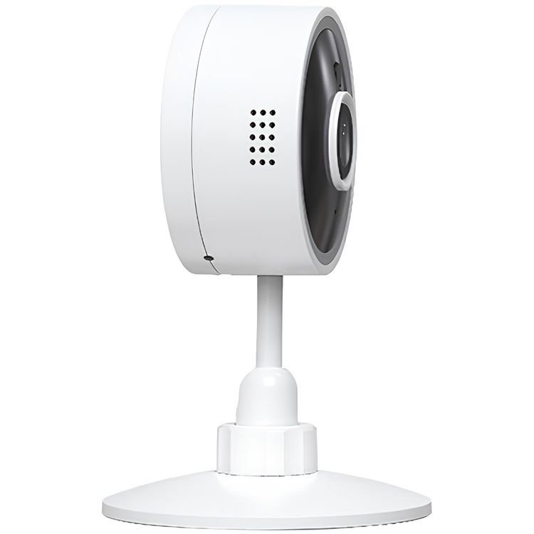 Powerology Wi-Fi Smart Home Camera with 105° Wide Angle Camera Lens, 1920×1080 pixels Resolution, Two-Way Talk, Motion Detection Sensor, UK 3-Pin Plug - White