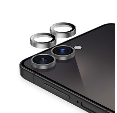 Green Lion Classic Camera Lens for Z Flip 7 with Full Coverage, Anti-Scratch Protection, Anti-Fingerprint Guard, High Transparency, 9H Hardness - Gray