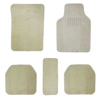 RoadPower Universal Car Floor Mats - Beige