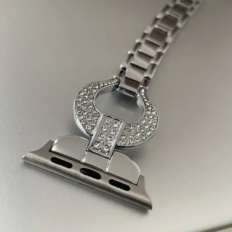 Devia Diamond Watch Band 42/44mm - Silver