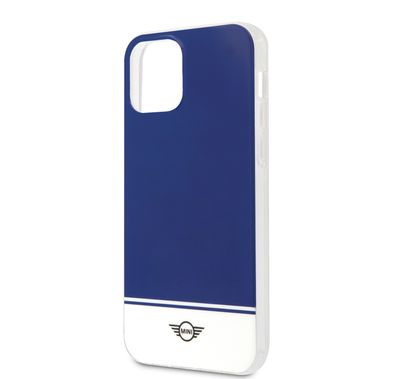 CG Mobile Mini Cooper PC/TPU Bottom Stripe Hard Case, Easy Access to All Ports, Shock-Absorption, Anti-Scratch, for  iPhone 12 Mini ( 5.4" )