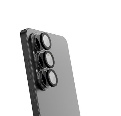 Levelo Lucentquint Camera Lens Protector with Anti-reflective Coating, Samsung Galaxy S26 Compatibility, 99% Light Transmittance, Durable-Sided AR Glass, Oleophobic Coating, Resilient Glass, Scratch Resistance, High-Aluminum Glass Material, 0.33mm Glass Thickness, 9H Glass Thickness - Black