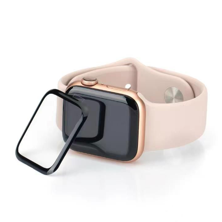 Green Lion 3D Full Glass Screen Protector for Apple Watch Series 42mm, Anti-Shock, 9H HD Screen, Anti-Fingerprint, Scratch Resistance, Covers Edge to Edge - Clear