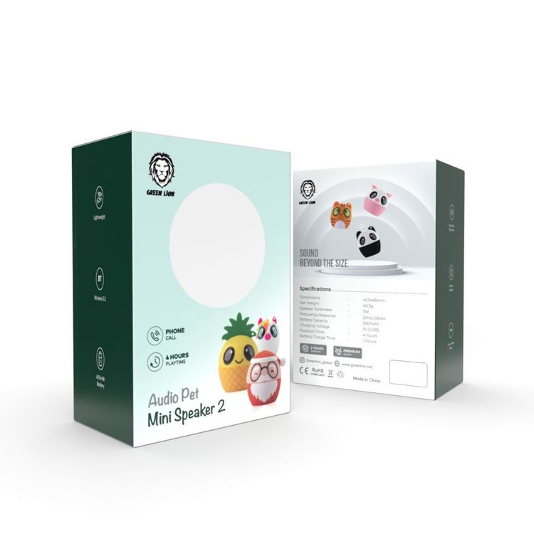 Green Lion Audio Pet Mini Speaker 2 - Dog