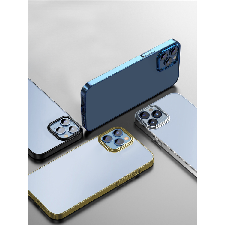 Devia Glimmer Series PC Elegant Case Compatible for iPhone 13 Pro Max (6.7") Scratches Resistant, Slim & Lightweight Protective Back Cover - Navy Blue