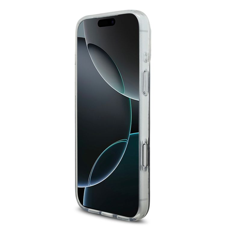 غطاء ماجسيف للحماية لجهاز iPhone 17 Pro مصنوع من الكمبيوتر والـ TPU مع لمعان متدرج، يوفر حماية من الصدمات، تصميم نحيف، قبضة مريحة، تغليف مستدام، سهل التركيب، خفيف الوزن - رمادي