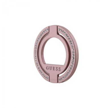 Guess Magsafe Ringstand with Rhinestones - Pink