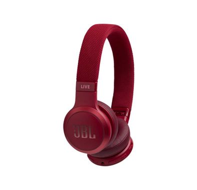 JBL Live 400BT Wireless On-Ear Headphones - Red