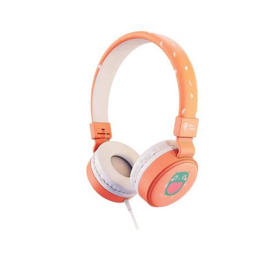 سماعات رأس سلكية للأطفال من Planet Buddies بحد حجم 85 ديسيبل، قابلة للتوصيل والتشغيل، تصميم خفيف الوزن ومريح، حجم محرك 40 ملم، عصابة رأس قابلة للتعديل مناسبة للأطفال (بومة) - وردي