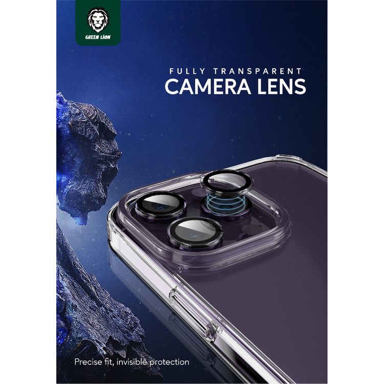 Green Lion 3 in 1 Protection Pack iPhone 14 Pro - Clear
