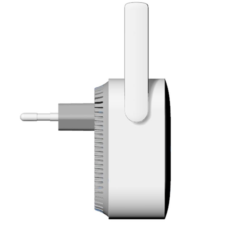Xiaomi WiFi Range Extender N300, 2 × 2 External Antenna, IEEE 802.11b/g/n Wi-Fi Standard, 2.4GHz Wi-Fi Bands, Speed ​​Up to 300Mbps - White